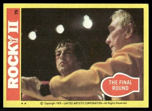 Rocky II 1979 Movie Topps Card #75 (NM) - Picture 1 of 2