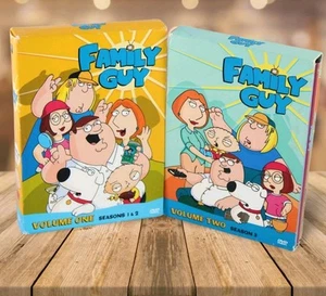 Family Guy DVD Box Sets Volumes 1 & 2, Seasons 1-3, Tested Good Condition - Picture 1 of 4