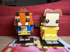 LEGO BrickHeadz 41595 Belle & Beast 41596 Disney