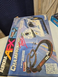 Vintage Tomy Aurora AFX Slot Car Track Championship Tour 1989 Tested! - Picture 1 of 2