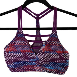 Sujetador deportivo Victoria Secret deportivo púrpura espalda corredor talla pequeña - Imagen 1 de 5