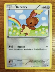 Buneary Pokemon Karte, Flashfire Set 84/106 - Bild 1 von 2