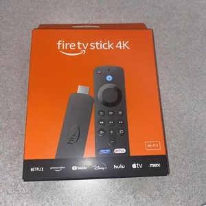 2024 Amazon Fire TV Stick 4K HDR Streaming Media Player w / Alexa Remote Wi-Fi 6 - Picture 1 of 4