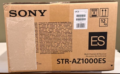 Sony Premium ES STR-AZ1000ES 7.2-Channel 8K UHD AV Receiver - Image 1 of 4