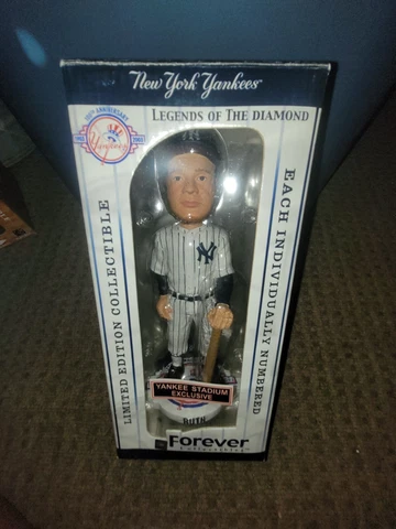 Babe Ruth NY Yankees stadium exclusive bobblehead Ltd Ed #'d/600 Legends diamond Cover