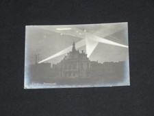 RPPC 1915 Zeppelin Dirigible Blimp Airship Visit Paris Photo Postcard (pc18)