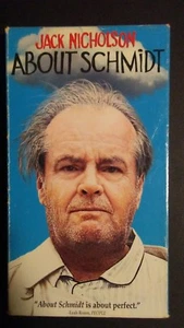 About Schmidt (2002, used VHS, good condition) Jack Nicholson - Picture 1 of 3