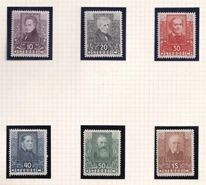 07 Austria 1932 SC#B100-5 MNH - Picture 1 of 1