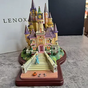 Lenox Cinderella sculpture Enchanted Palace Castle vtg 1996 Disney figurine RARE - Picture 1 of 19