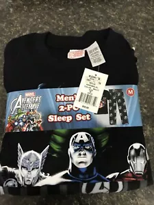 Juego de sueño de 2 piezas para hombre Marvel mediano multicolor al por menor $50 (TW-2004) - Imagen 1 de 7