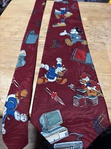 Disney Office Tie Red - Picture 1 of 11