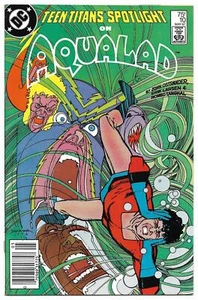 Stand de prensa Teen Titans Spotlight (1987) Aqualad 10 en muy buen estado n4 - Imagen 1 de 1