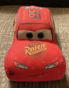  Ty Beanie Babies 2017 Sparkle Hero Lightning McQueen Plush Cars Disney Pixar 7"