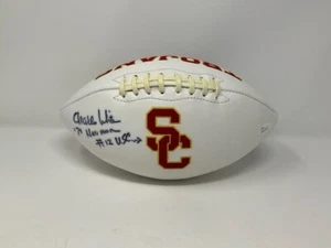 Charles White Autographed Signed USC Trojans White Panel Football JSA COA - Picture 1 of 4
