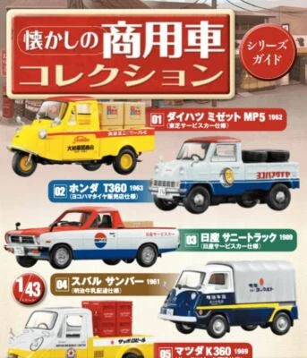 Nostalgic commercial vehicle collection Hachette 1/43 minicar original model - Image 1 of 3
