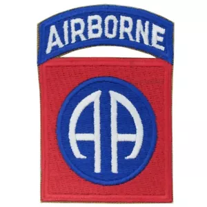 82nd Airborne Patch WW2 Repro All Americans US Army Badge Uniform Insignia Crest - Bild 1 von 3