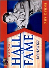 2013 Upper Deck Kansas Jayhawk Hall of Fame #HOF9 Ray Evans 