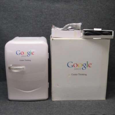 Google AdWords Portable Mini Cooler Warmer Fridge BCR-20A/B/C/D w/ Instructions - Image 1 of 4