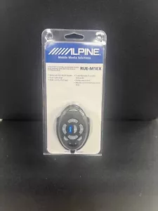 Alpine RUE-M1EX Marine Head Unit Remote Control Black Waterproof Floats NEW - Picture 1 of 1