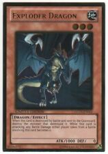 YUGIOH - Exploder Dragon - GLD3-EN012 - Gold Rare - Limited Edition - NM - FLAT 