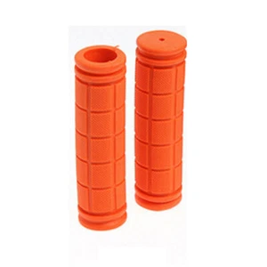 Non-Slip Rubber Bike Handlebar Grips for Scooter Wheel Chair Mountain Bicycles ➳ - Picture 1 of 26
