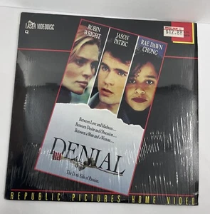 Denial (Laserdisc, 1991, Rare) Robin Wright, Jason Patric, Rae Dawn Chong - Picture 1 of 2