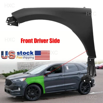 Fender Assembly For Ford Edge 2015-2020 Primed Steel Front Driver Side LH Foto 1 de 4