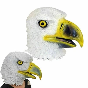 Eagle Head Mask Creepy Animal Halloween Costume Novelty Toys Theater Props ..AT - Picture 1 of 2