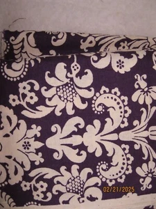 Purple with cream floral design from Joann Fabrics - Picture 1 of 1