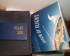 1952's Pilots Training Notebook Maps, Log Booklets +++ JB7B - Picture 1 of 12