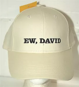Ew, David Schitt$ Creek Sitcom TV Show Baseball Cap Hat New NOS OSFM 2021 Shitts - Picture 1 of 4