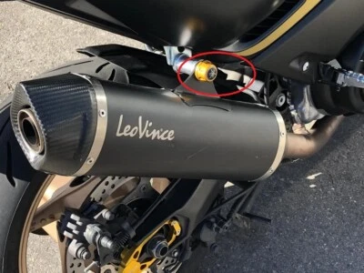 BY ARKIMELO Bullone marmitta per Tmax da 2001 a 2023 in alluminio anodizzato Oro