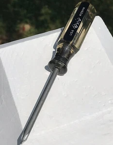 Craftsman USA Race Edition #1 Philips Screwdriver With Nice Clear Handle 41294M - Imagen 1 de 18