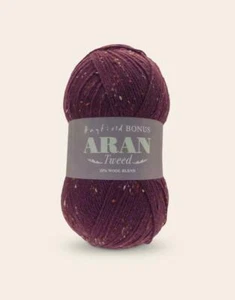 Sirdar Hayfield BONUS ARAN CON LANA Hilo De Tejer 400g - 663 Ciruela - Imagen 1 de 1