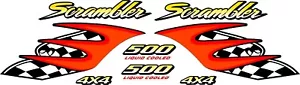 1997 Polaris Scrambler 500 ATV Decal Kit 4x4 - Picture 1 of 2