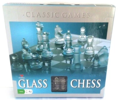 Juego de ajedrez Cardinal Glass estilo juegos clásicos 82-38 nuevo en caja/sellado. Foto 1 de 4