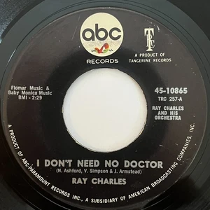 Jazz, Funk / Soul Ray Charles - I Don't Need No Doctor / Please Say You're Fooli - Picture 1 of 2