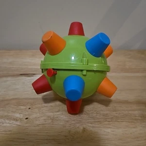 Vintage Hummelball - 90er vibrierender Hüpfball Spielzeug - grün - getestet & funktionsfähig - Bild 1 von 6