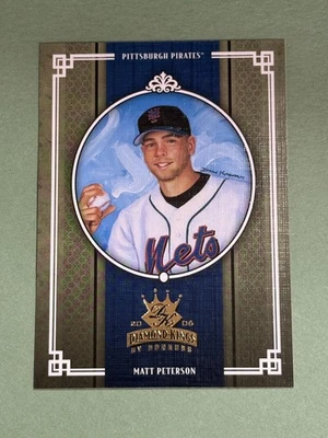 Matt Peterson 2005 Donruss Diamond Kings Pittsburgh Pirates #260 DD679 - Image 1 of 2