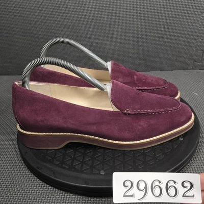 Zapatos Mocasines Cole Haan Para Mujer Talla 8B Púrpura Gamuza Grand OS Cómodos Sin Cordones Foto 1 de 4