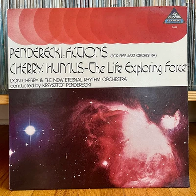 Don Cherry-Humus/Krzystof Pendereki-Actions-Everest–SDBR 3484-1980-US - Image 1 of 4
