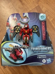 Transformers EarthSpark Warrior Class Terran Twitch 5" Figure New in Box - Picture 1 of 2