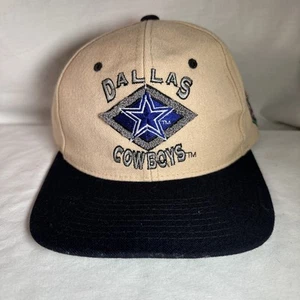 Vintage Dallas Cowboys Starter The Natural Snapback Wool Hat  - Picture 1 of 8