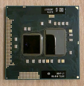 Intel Core i7-640M 2.8 GHz 4M Dual Core Prozessor Notebook CPU SLBTN Socket G1 - Bild 1 von 3
