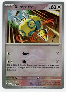 Dunsparce (Master Ball Pattern) 079/131 Prismatic Evolutions Holo Pokemon Card - Picture 1 of 2