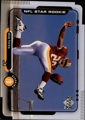 1998 Upper Deck #26 Skip Hicks RC ROOKIE - Image 1 of 2
