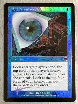 MTG / Spy Network / ONS / #115 / FOIL / Common / NM - Image 1 of 2