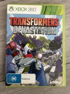 Transformers Devastation Game Microsoft XBOX 360 No Manual M violence CD in VGC - Picture 1 of 3