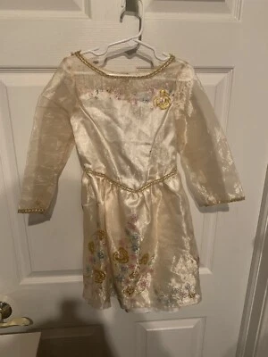 Disney Cinderella Ella Wedding Dress Costume Child Size S 4-6 Live Action - Image 1 of 4