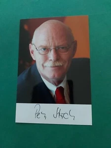 Politik , P. Struck , Autogrammkarte , Politiker - Picture 1 of 1